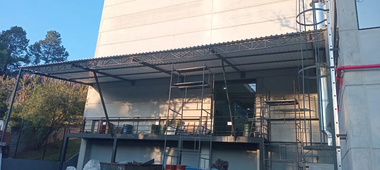 telhado industrial