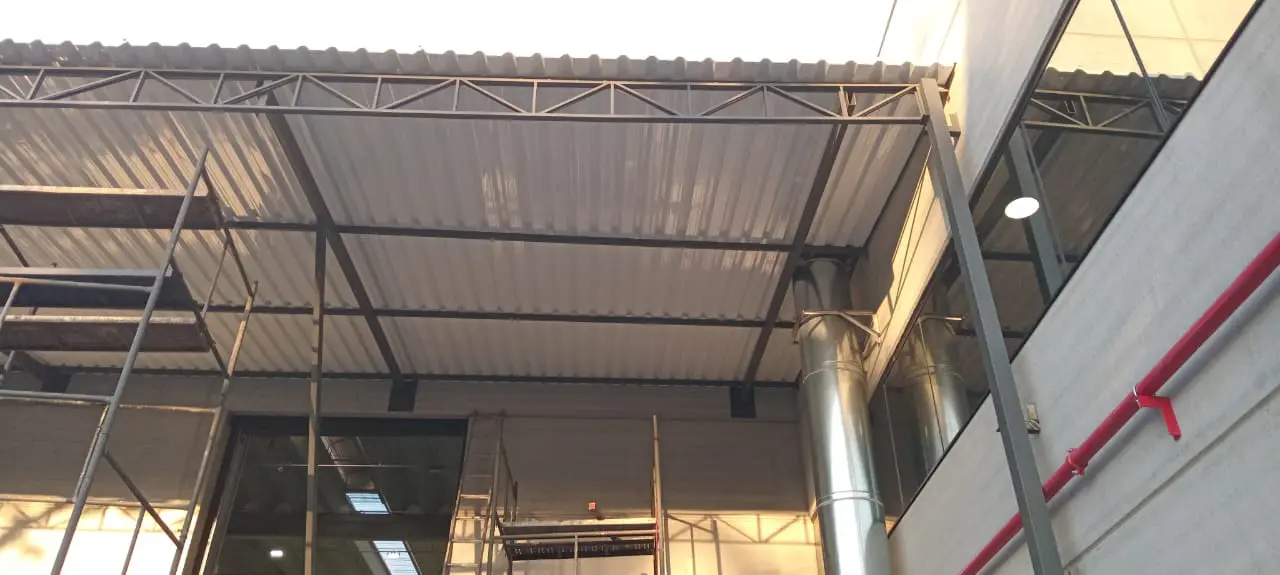 telhado industrial